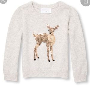 Super cute Baby Girl Grey Sweater 18-24M